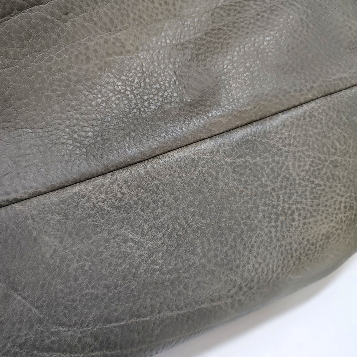 GUCCI Bamboo 1947 Medium size Elephant Gray Cowhide Monogram Woven Handbag, Single Shoulder Bag Silver Hardware-(SKU)-958140383