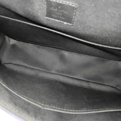 LOUIS VUITTON ARCHY Medium Brown Coated Canvas Monogram Crossbody Bag Single Shoulder Bag Black Hardware-(SKU)-968049345