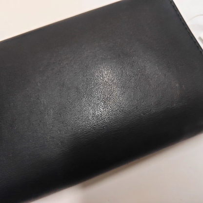 BURBERRY Black Cowhide Wallet Golden hardware-(SKU)-947686221