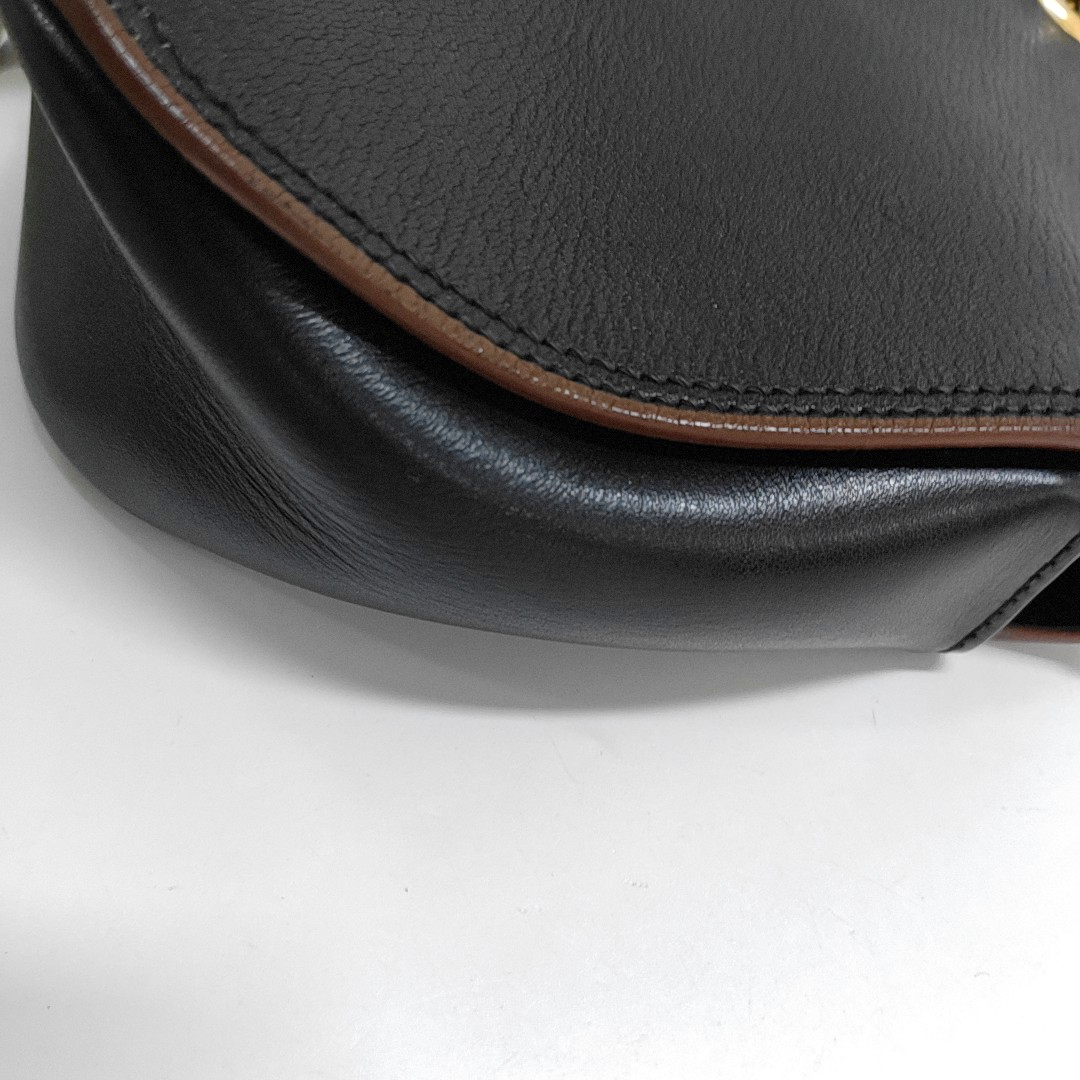 Miu Miu Dahlia Black Cowhide Single Shoulder Bag Crossbody Bag Golden hardware-(SKU)-956647295