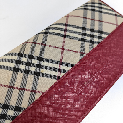 BURBERRY Multicolor Canvas Wallet Silver Hardware-(SKU)-951815564