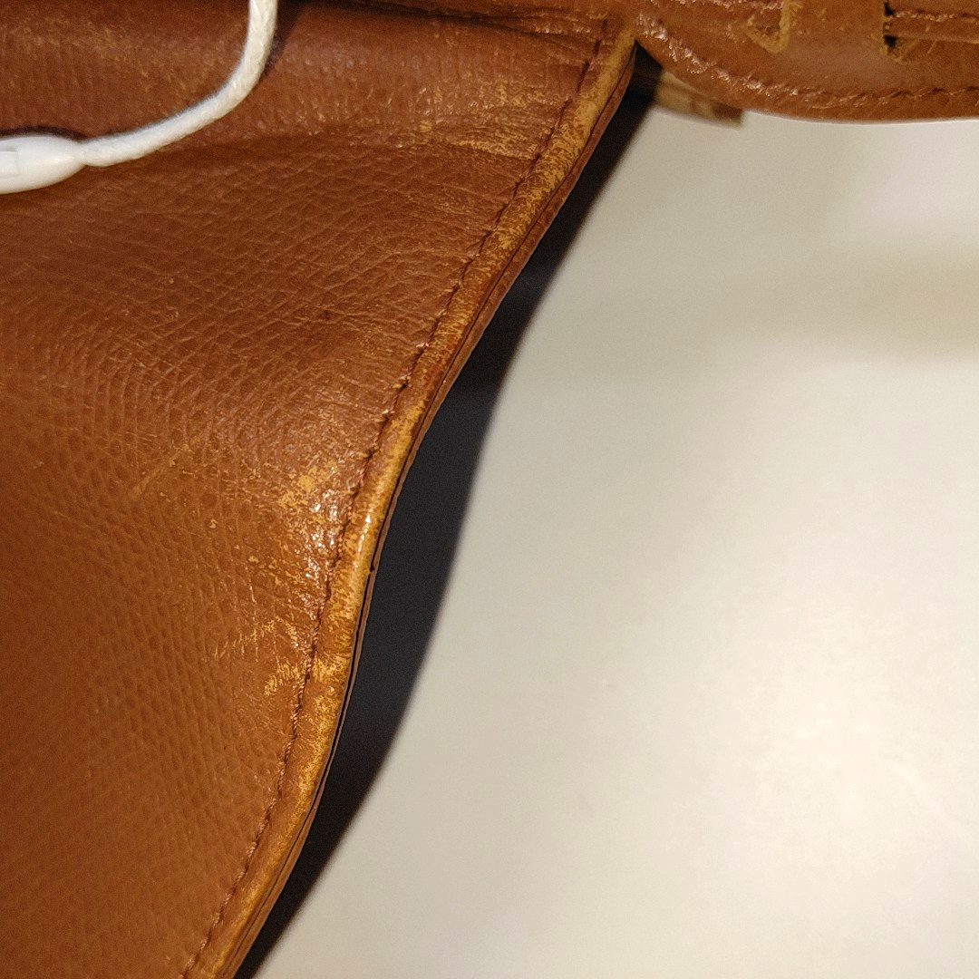 MCM Brown Cowhide Single Shoulder Bag Tote Golden hardware-(SKU)-930978260