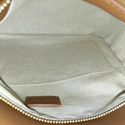 LOEWE Puzzle Edge Landscape Small Brown Leather Embossed Woven Geometric Bag Single Shoulder Bag Tote Bag Crossbody Bag Golden Hardware Removable Strap-(SKU)-967585052