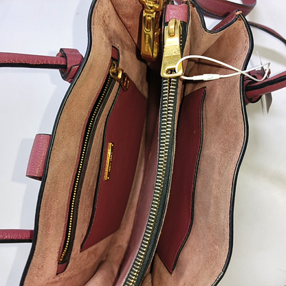 Miu Miu Pink Cowhide Single Shoulder Bag Golden hardware Removable shoulder strap-(SKU)-947216703