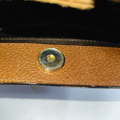 YSL Tote bag Brown Leather Handbag Golden hardware-(SKU)-939231037