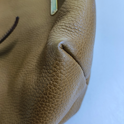 BURBERRY Salisbury mini Brown Leather Handbag Single Shoulder Bag Golden hardware-(SKU)-950551487