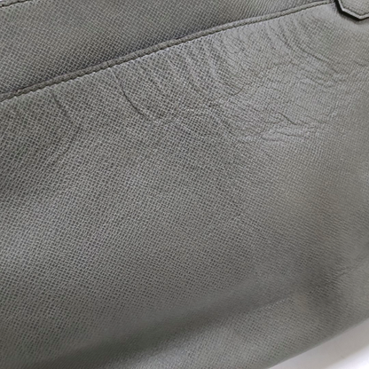 LOUIS VUITTON ROMAN Gray Cowhide Crossbody Single Shoulder Bag Silver Hardware-(SKU)-958340787