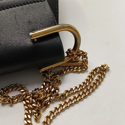 Chloé Drew Medium size Red Leather Piggy Bag Crossbody Single Shoulder Bag Golden hardware-(SKU)-950713854