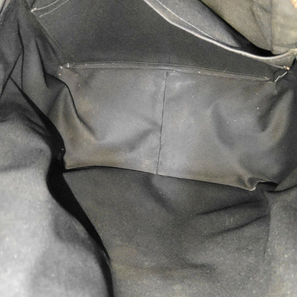 LOUIS VUITTON DISCOVERY Dark Gray Coated Canvas Monogram Printed Backpack Tote Bag with Silver Hardware-(SKU)-969984288