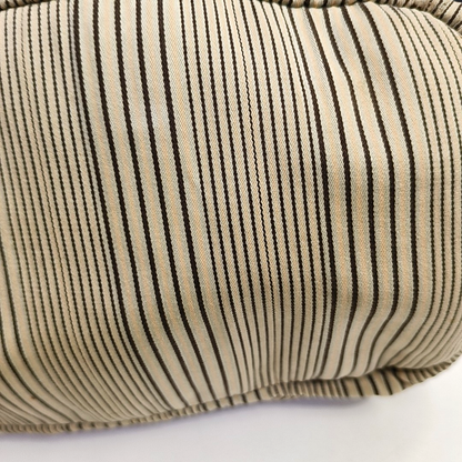 PRADA Tote bag Mixed Color Fabric Logo Print Handbag Silver Hardware-(SKU)-947157226
