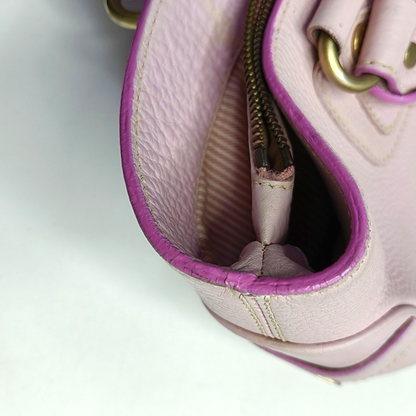 CELINE Tote bag Pink Leather Tote Bag Golden hardware-(SKU)-953701624