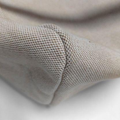 HERMÈS Herbag 39 Milkshake White Canvas Shoulder Bag Tote with Detachable Strap-(SKU)-970841956