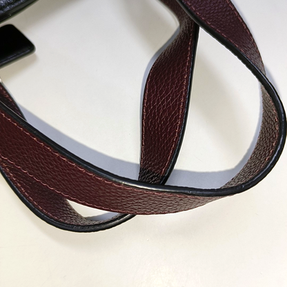 COACH FIELD Red Coated Canvas Carriage Single Shoulder Bag Crossbody Bag Handbag Golden hardware Pouch detachable shoulder strap-(SKU)-14243470
