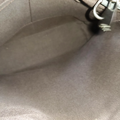 LOUIS VUITTON ROMAN Grey Cowhide Crossbody Bag Silver Hardware-(SKU)-954717295