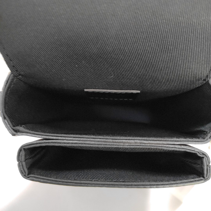 LOUIS VUITTON S LOCK Mini Brown Coated Canvas Vintage Crossbody Shoulder Bag Black Hardware Removable Strap-(SKU)-962210048