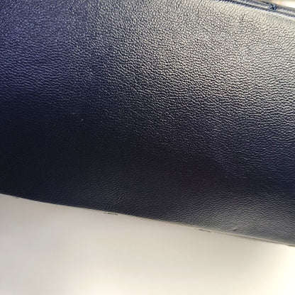 CHANEL CLASSIC SINGLE FLAP Medium Deep Blue Lamb Leather Quilted Single Shoulder Bag Crossbody Bag Golden Hardware 21 Clutch-(SKU)-969199227