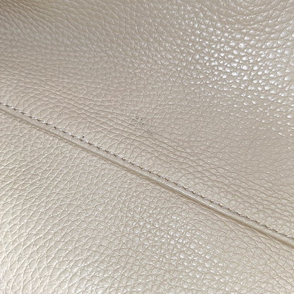 EMPORIO ARMANI Khaki Calf Leather Crossbody Shoulder Bag Golden hardware Removable shoulder strap-(SKU)-933628444
