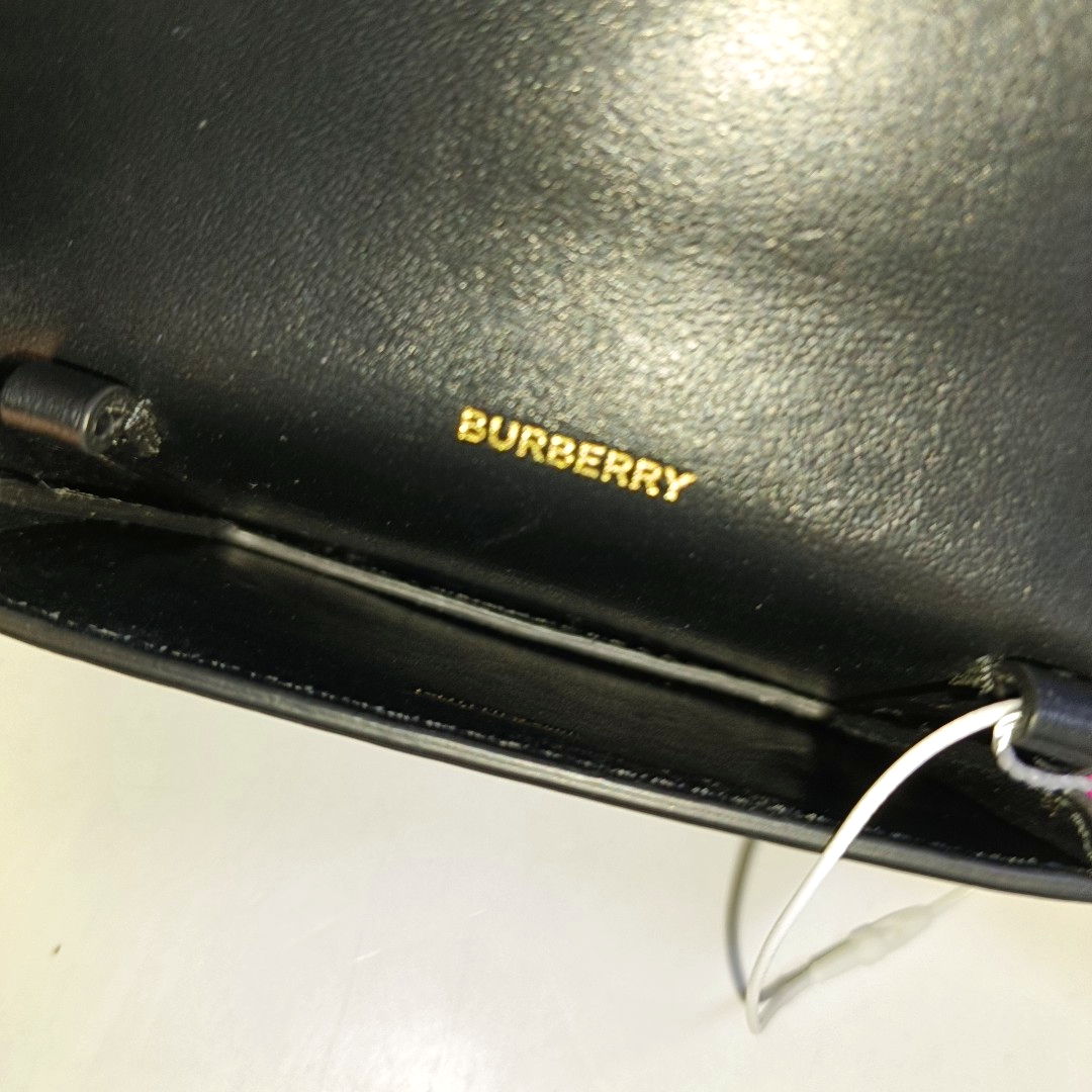 BURBERRY Grace Multicolor cowhide crossbody bag Golden hardware Removable shoulder strap-(SKU)-956587455