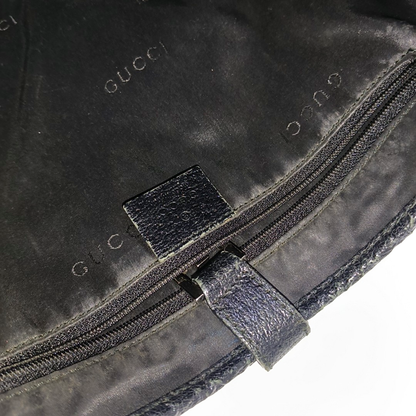 GUCCI Bardot Red suede single shoulder bag Black hardware-(SKU)-947350422
