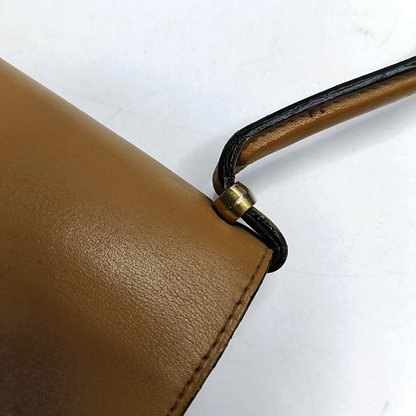 DIOR Brown Cowhide Single Shoulder Bag Tote Golden hardware-(SKU)-957129758