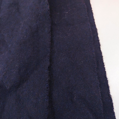 BURBERRY Dark Blue Cashmere Scarf-(SKU)-936488399