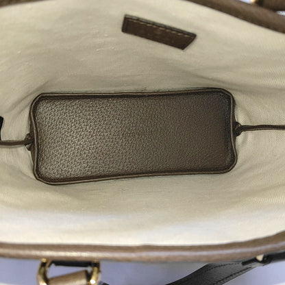 GUCCI Ophidia Mini Grey Coated Canvas Monogram Crossbody Bag Tote Bag Shoulder Bag Gold Hardware Removable Strap-(SKU)-966762711