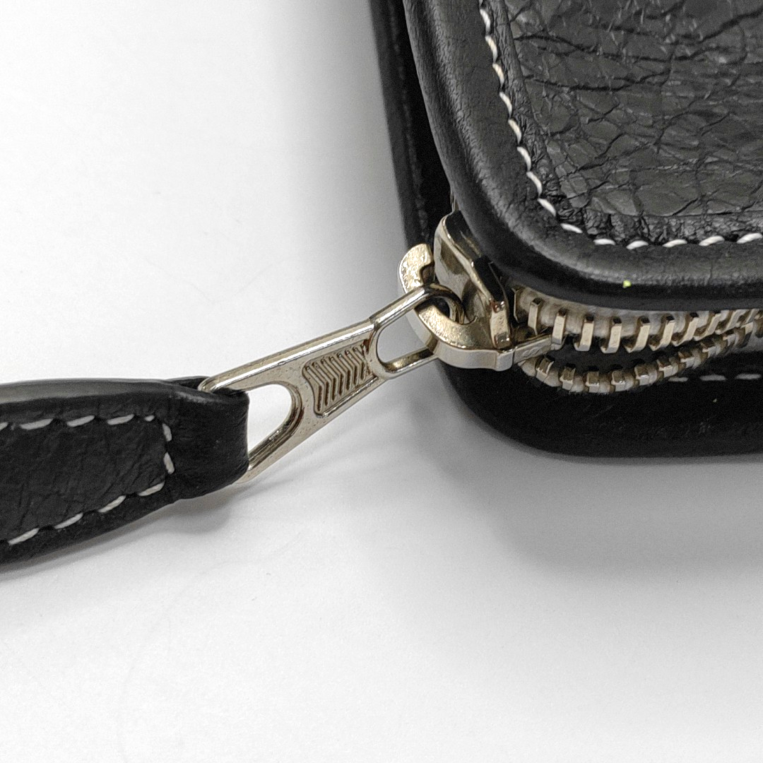 BALENCIAGA Bazar Multicolor Cowhide Clutch Silver Hardware-(SKU)-959771071