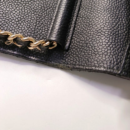 CHANEL THREAD AROUND Navy Blue Grained Calfskin Quilted Chevron Single Shoulder Bag Crossbody Bag Gold Blue Hardware 25 Clasp-(SKU)-968245973