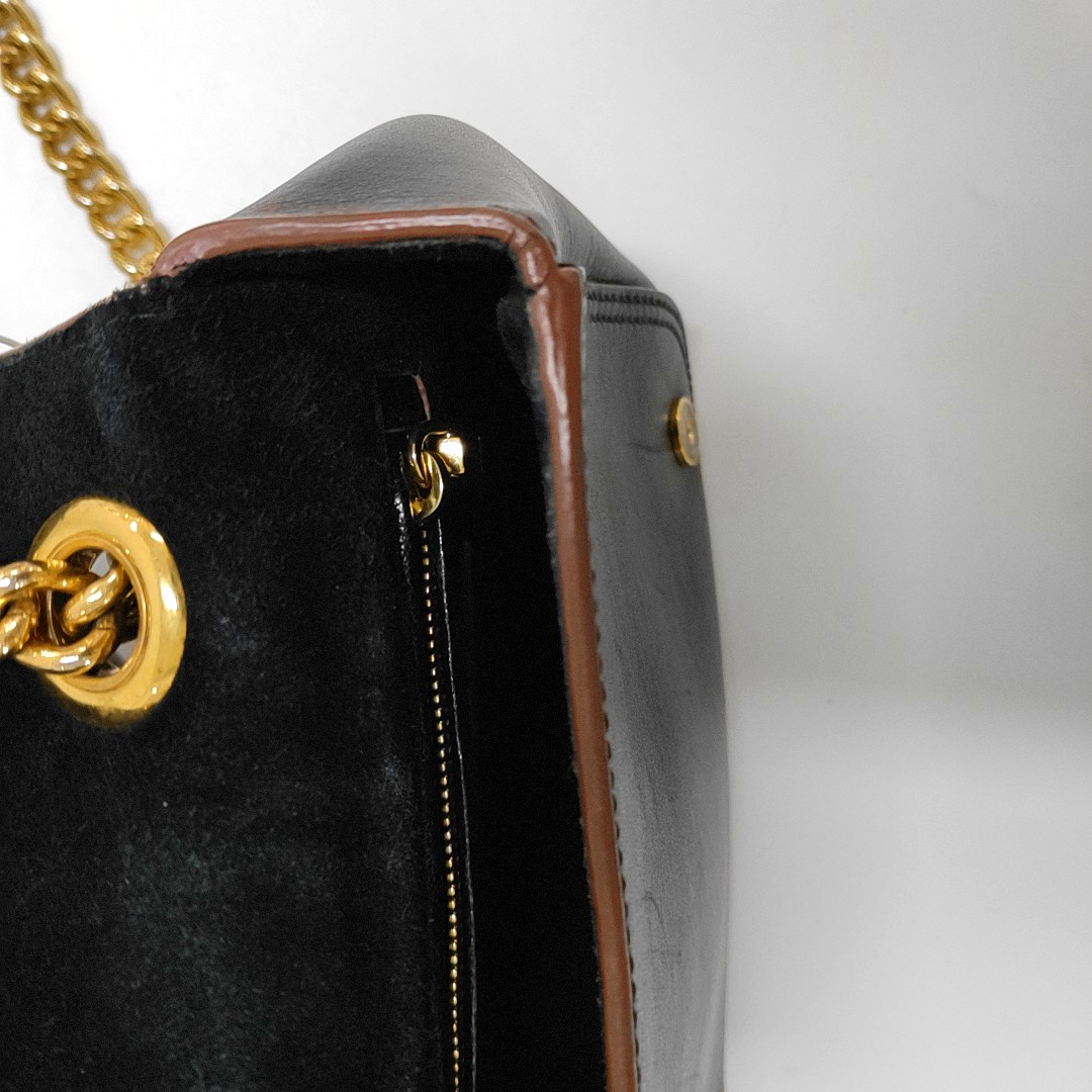 Miu Miu Dahlia Black Cowhide Single Shoulder Bag Crossbody Bag Golden hardware-(SKU)-956647295