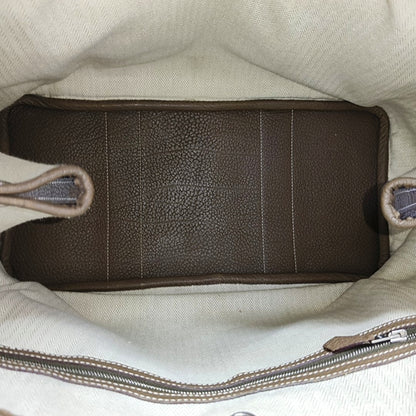 HERMÈS Garden Party 36 Elephant Grey Negonda Calfskin Leather Garden Bag Handbag Silver Hardware 🄺 Engraved-(SKU)-970593423