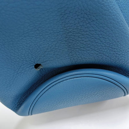 HERMÈS Mongeoire Tanzanian Blue Clemence Leather Crossbody Shoulder Bag Handbag Hardware 🄺-(SKU)-969328641