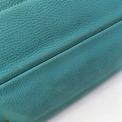 PRADA Twin Blue Cowhide Logo Single Shoulder Bag Handbag Crossbody Bag Ruthenium color hardware Removable shoulder strap-(SKU)-956216125