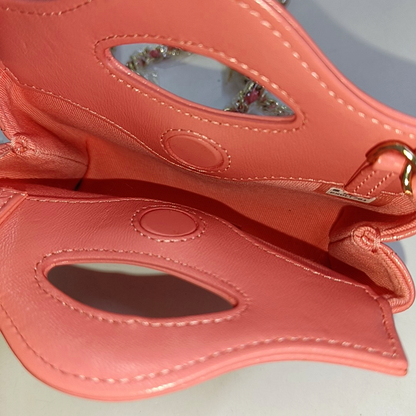 CHANEL CHANEL 31 Pink Lamb Skin Quilted Shoulder Bag with Detachable Strap, Gold Hardware-(SKU)-958910268