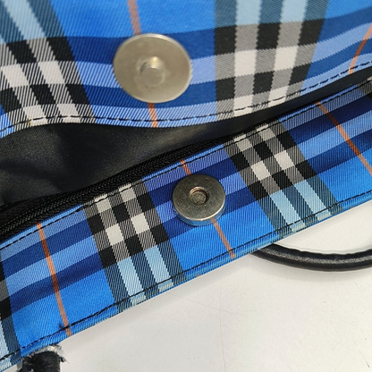 BURBERRY Tote bag Blue Nylon Printed Tote Bag Silver Hardware-(SKU)-957596394
