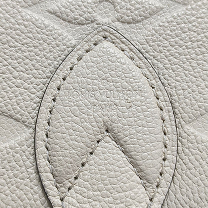 LOUIS VUITTON DIANE Beige Calfskin Monogram Crossbody Shoulder Bag with Detachable Strap and Golden Hardware, 2 Straps-(SKU)-970862956