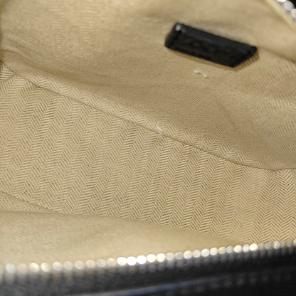 LOEWE Puzzle Mini Black Calf Leather Geometric Crossbody Shoulder Bag Tote Bag-(SKU)-948018688