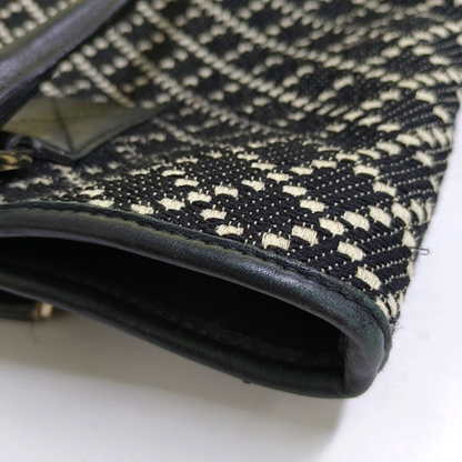GUCCI Princy Black Fabric Jacquard Single Shoulder Bag Golden hardware-(SKU)-955712235