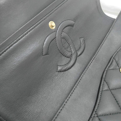 CHANEL CLASSIC FLAP Medium-sized Grey Lamb Skin Quilted Monogram Crossbody Bag Shoulder Bag 19 Clasp Golden Hardware-(SKU)-967065506