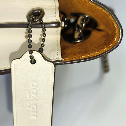 COACH PARKER 26 Multicolor Cowhide Monogrammed Single Shoulder Bag Crossbody Ruthenium color hardware-(SKU)-939954469