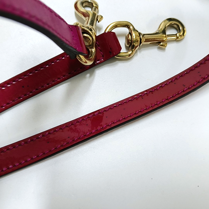 GUCCI Microguccissima Fuchsia Leather Monogrammed Crossbody Shoulder Bag Handbag Golden hardware Removable shoulder strap-(SKU)-959657436
