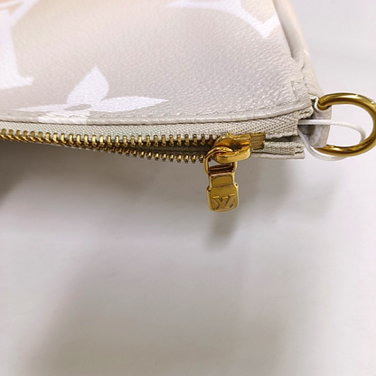 LOUIS VUITTON MULTI Beige Coated Canvas Monogram 5-in-1 Crossbody Shoulder Bag 2 Removable Shoulder Straps Gold Hardware-(SKU)-958686705