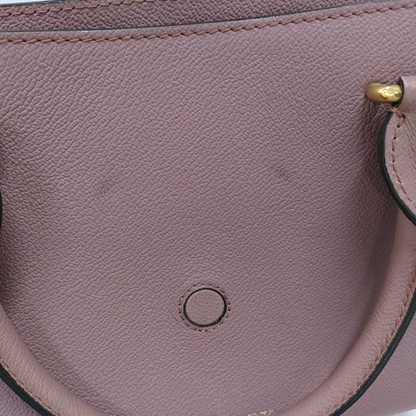 BURBERRY Buckle Pink Cowhide Sling Bag Tote Bag Golden hardware shoulder straps-(SKU)-955529544