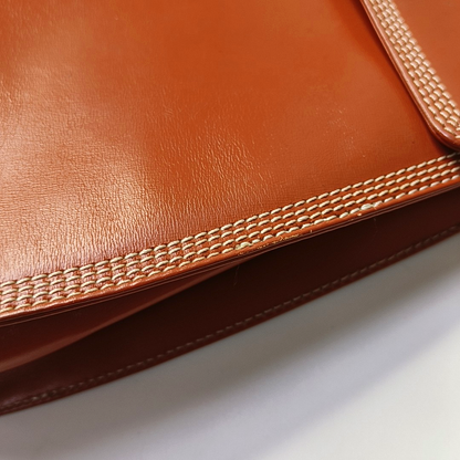 LOEWE Brown Cowhide Quilted shoulder bag Golden hardware-(SKU)-946671303