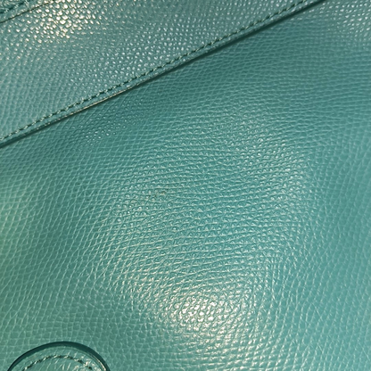 COACH CORA Light Blue Cowhide Crossbody Tote Shoulder Bag Golden hardware Removable shoulder strap-(SKU)-14348899