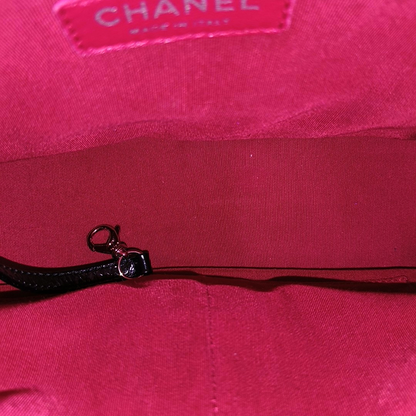 CHANEL GABRIELLE Medium White Leather Quilted Diamond Stitch Hobo Bag with Shoulder Strap, Gold Silver Ruthenium Hardware, 26 Opening-(SKU)-12142996