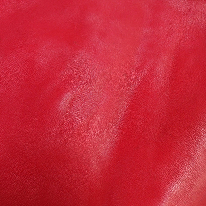 CELINE VERTICAL CABAS Medium size Red Sheepskin Handbag Golden hardware-(SKU)-952291524