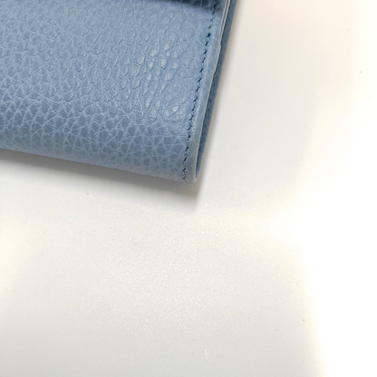 GUCCI Blue Leather Wallet-(SKU)-955765388