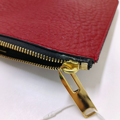 BURBERRY Clifton Red Cowhide Handbag Golden hardware-(SKU)-942447227