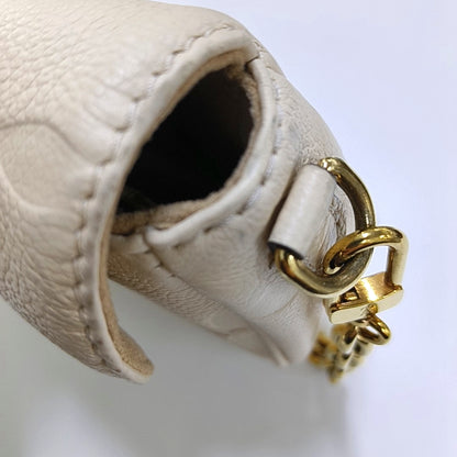 LOUIS VUITTON IVY Beige Calfskin Monogram Printed Crossbody Bag with Gold Hardware and 2 Detachable Straps, Complete Accessories-(SKU)-966165877