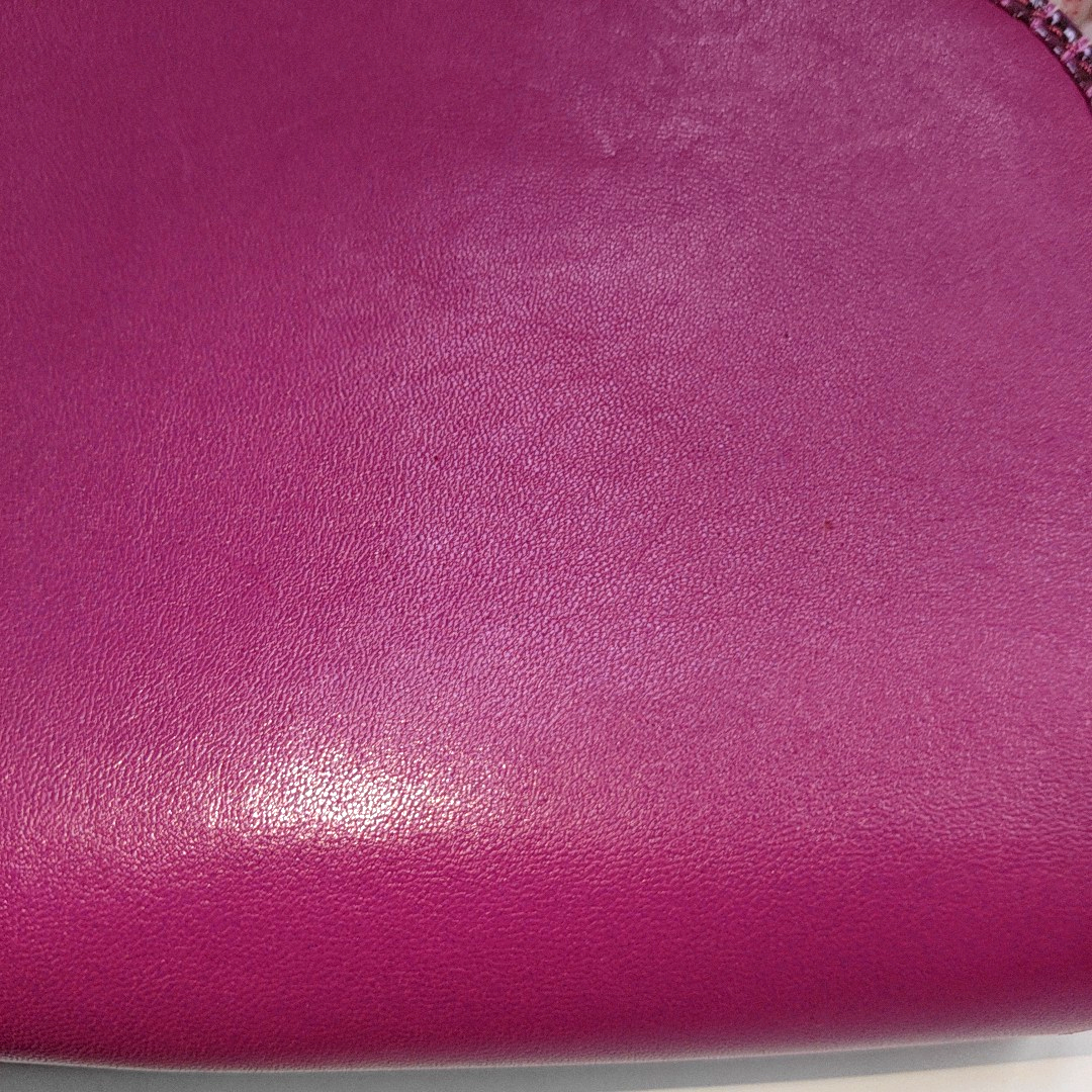 JIMMY CHOO Fuchsia Leather Snake Pattern Crossbody Bag, Shoulder Bag Golden hardware-(SKU)-939200557